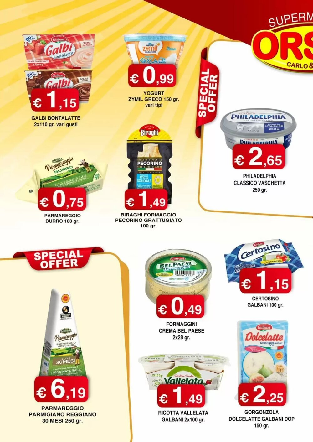 Volantino promozionale Orsini Market  valide dal 05/01/2026 - Pagina 8.