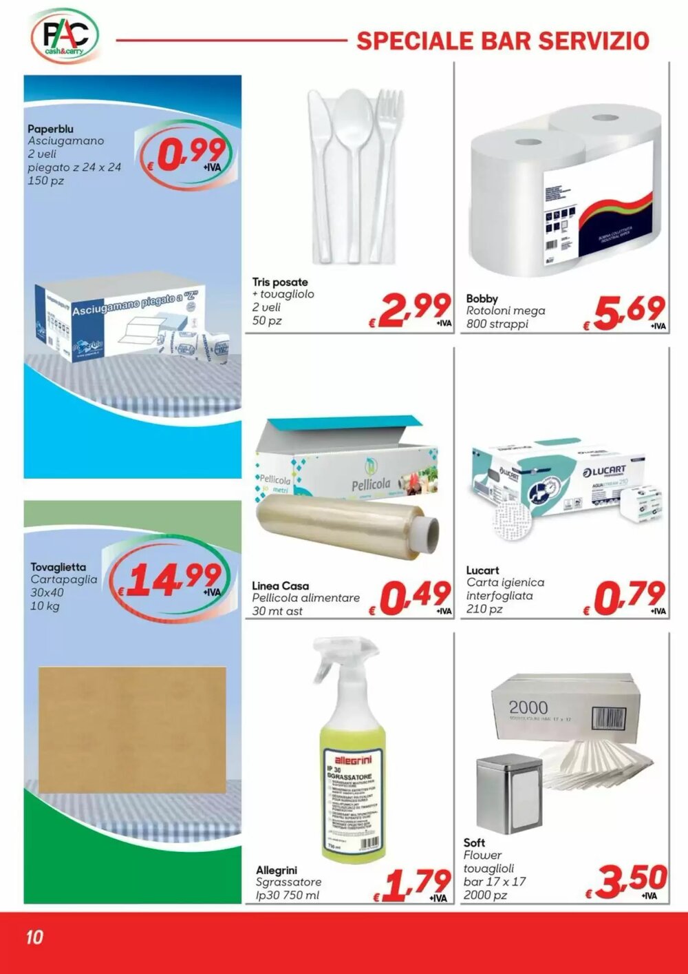 Volantino promozionale Pac Cash&Carry  valide dal 05/01/2026 - Pagina 10.