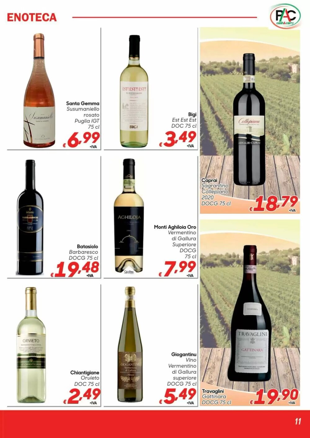 Volantino promozionale Pac Cash&Carry  valide dal 05/01/2026 - Pagina 11.