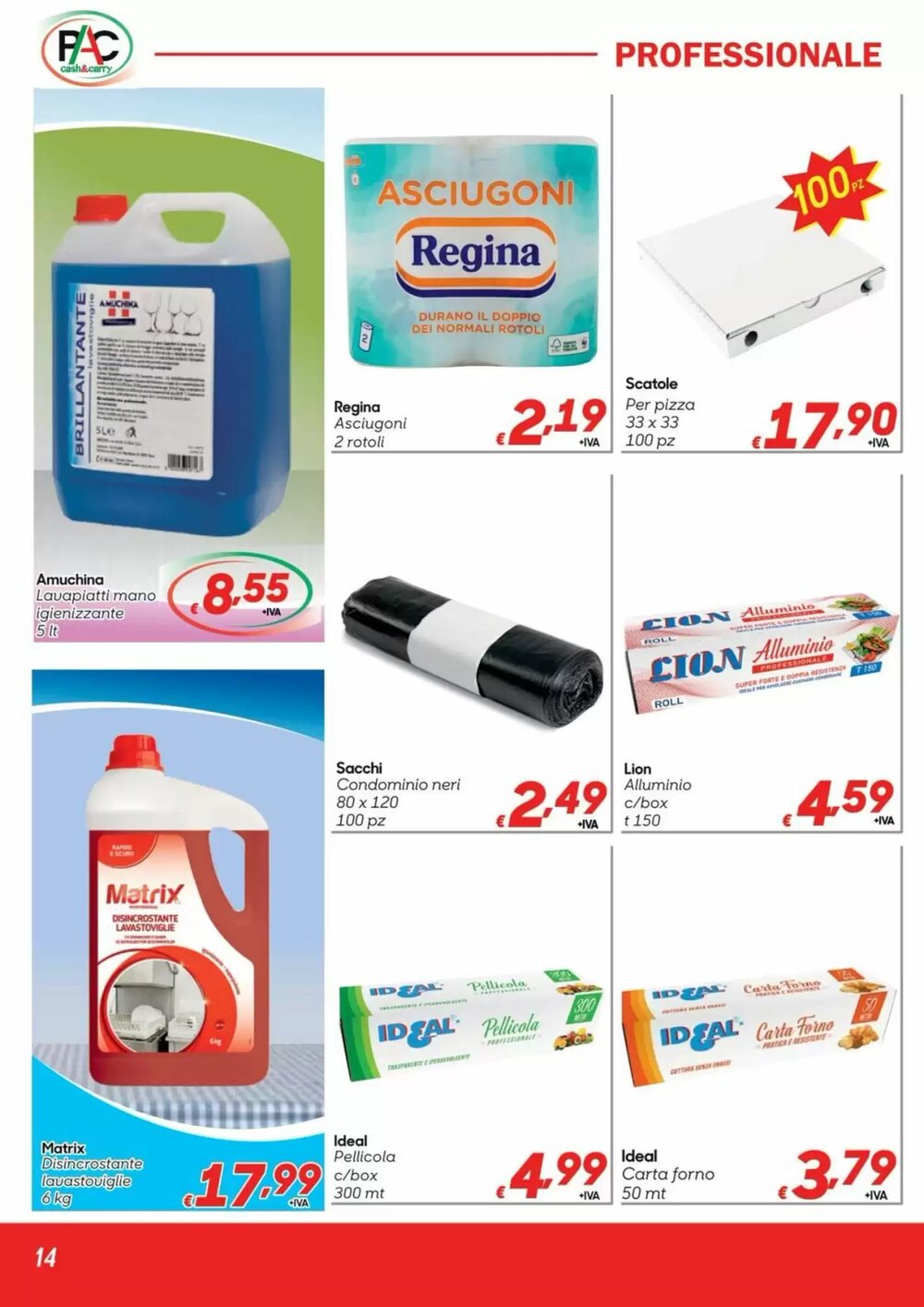 Volantino promozionale Pac Cash&Carry  valide dal 05/01/2026 - Pagina 14.