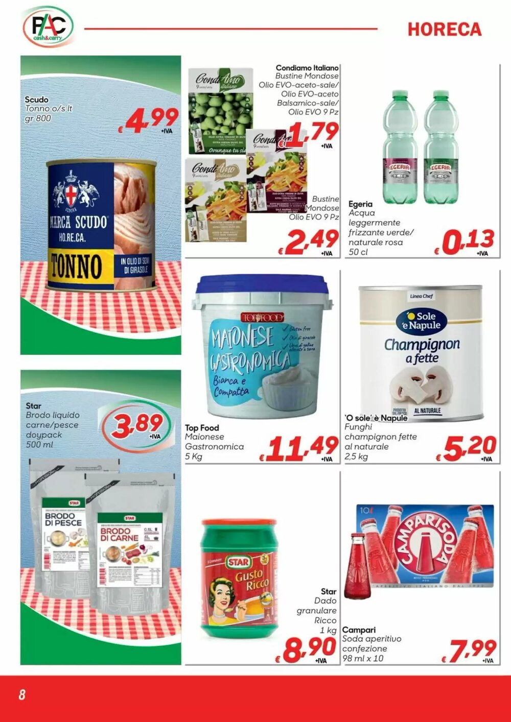 Volantino promozionale Pac Cash&Carry  valide dal 05/01/2026 - Pagina 8.
