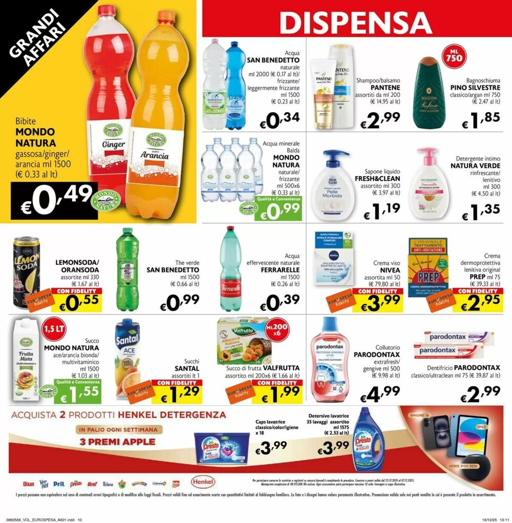 Volantino promozionale Eurospesa  valide dal 05/01/2026 - Pagina 10.