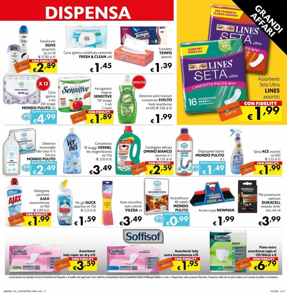 Volantino promozionale Eurospesa  valide dal 05/01/2026 - Pagina 11.