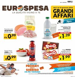 Volantino promozionale Eurospesa  valide dal 05/01/2026 - Pagina 1.