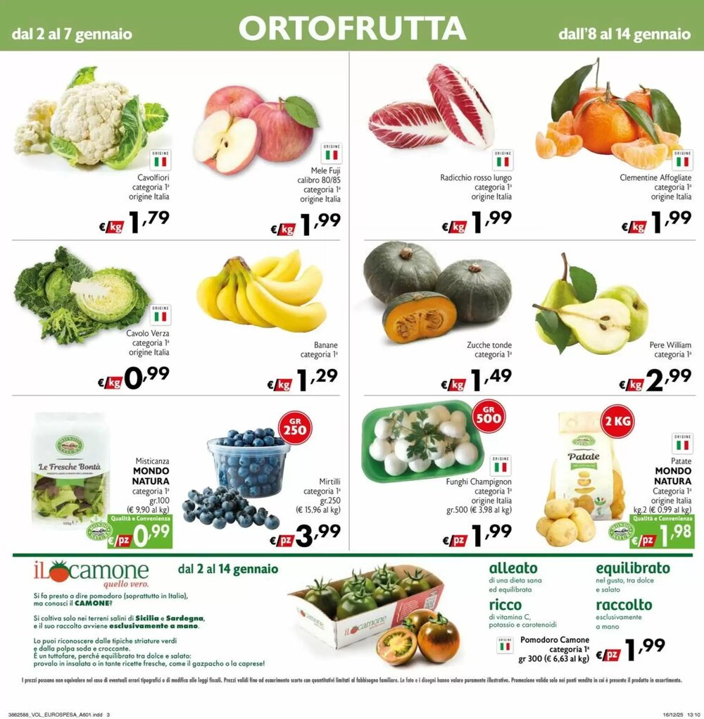 Volantino promozionale Eurospesa  valide dal 05/01/2026 - Pagina 3.