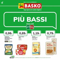 Volantino promozionale Basko  valide dal 05/01/2026 - Pagina 1.