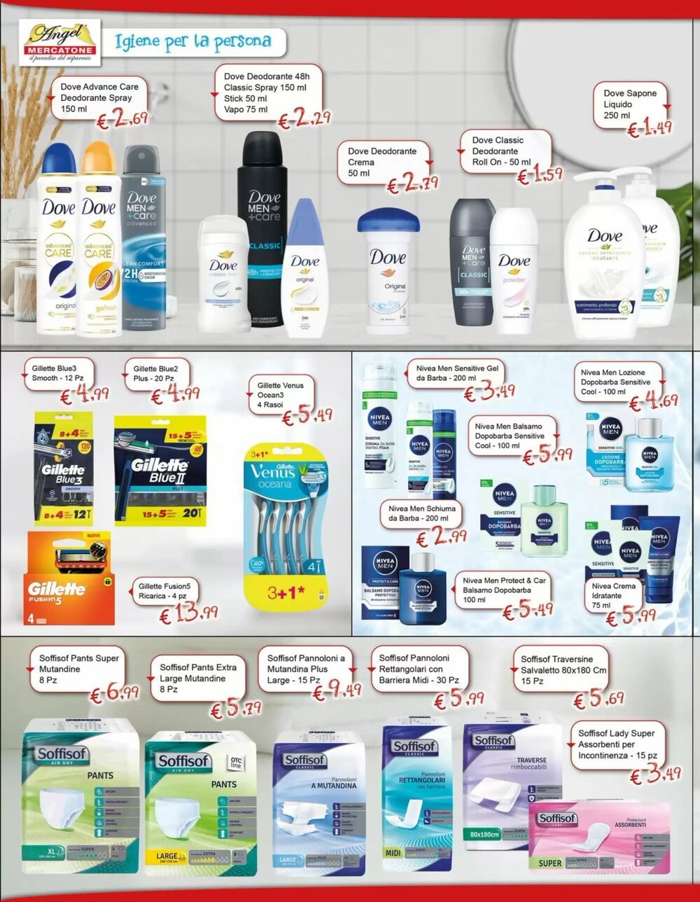 Volantino promozionale Angel Mercatone  valide dal 05/01/2026 - Pagina 6.