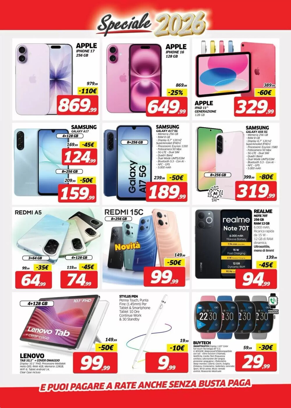 Volantino promozionale Telitaly  valide dal 05/01/2026 - Pagina 5.