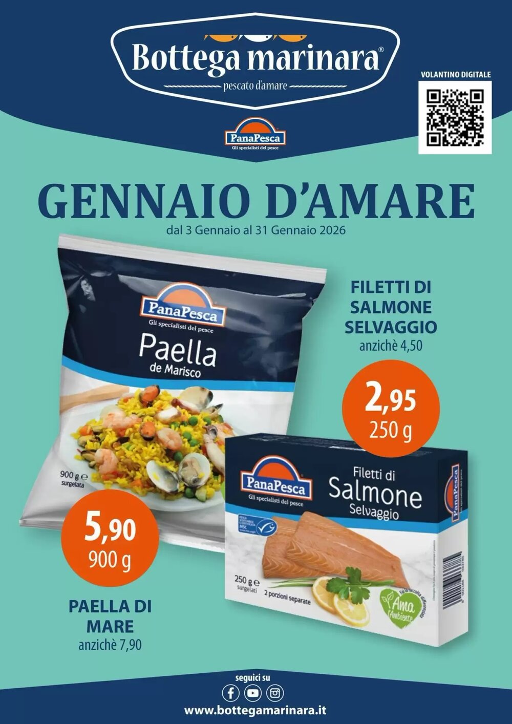 Volantino promozionale Pan  valide dal 05/01/2026 - Pagina 1.