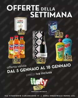 Volantino promozionale Italy Cash and Carry  valide dal 05/01/2026 - Pagina 1.