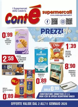Volantino promozionale Conté Supermercati  valide dal 05/01/2026
