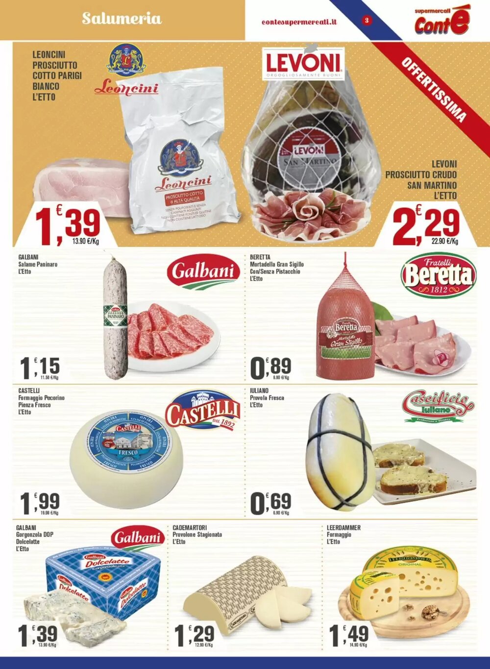 Volantino promozionale Conté Supermercati  valide dal 05/01/2026 - Pagina 3.