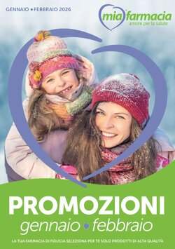Volantino promozionale Mia Farmacia  valide dal 05/01/2026 - Pagina 1.
