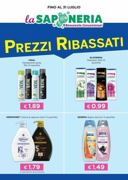 Volantino promozionale La Saponeria  valide dal 05/01/2026 - Pagina 1.