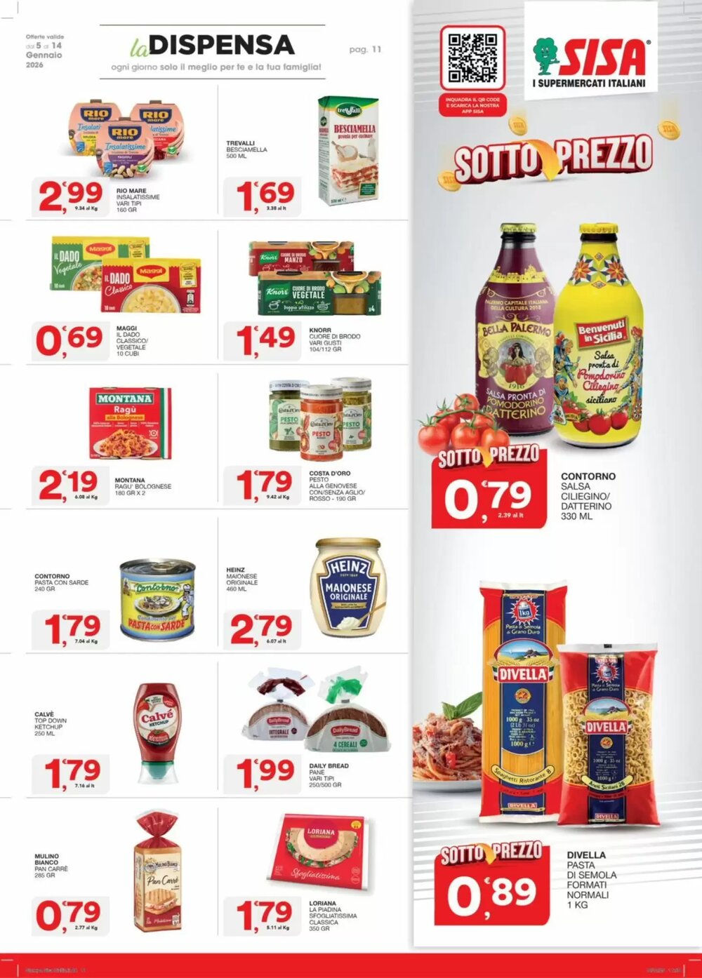 Volantino promozionale Sisa  valide dal 05/01/2026 - Pagina 11.