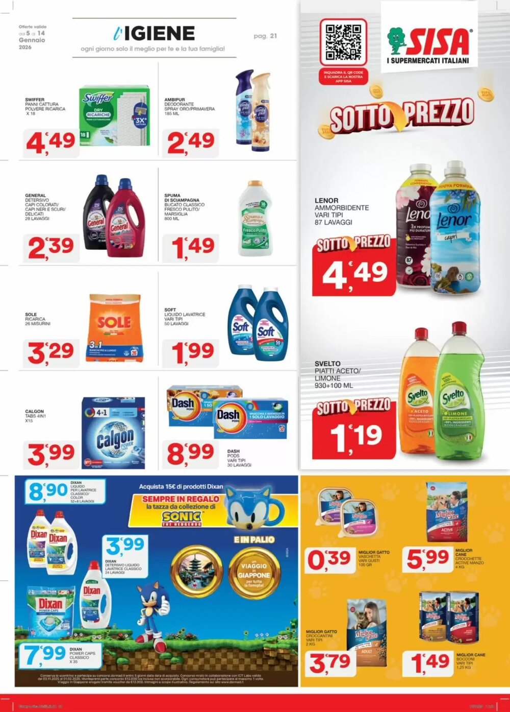 Volantino promozionale Sisa  valide dal 05/01/2026 - Pagina 21.