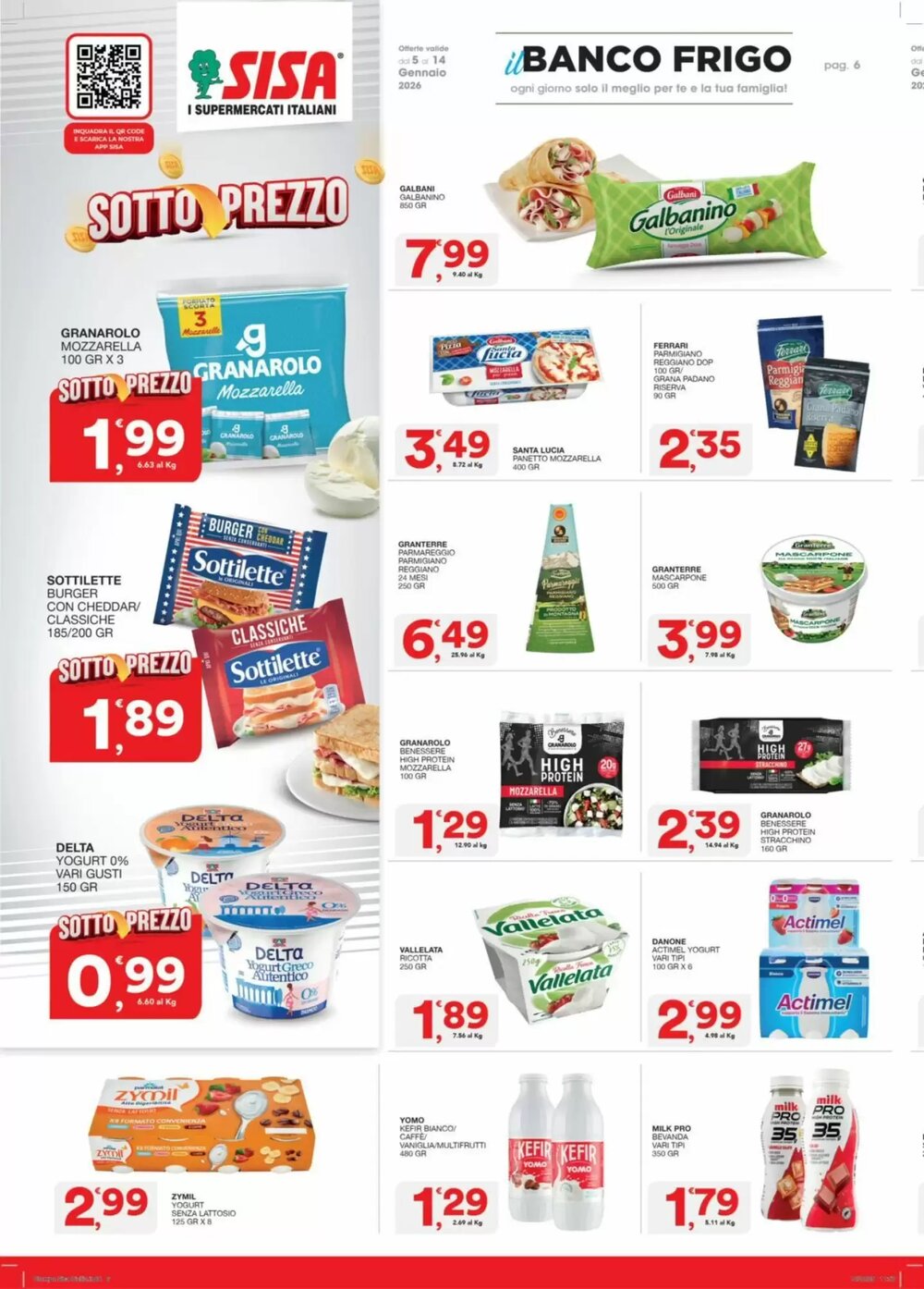 Volantino promozionale Sisa  valide dal 05/01/2026 - Pagina 6.