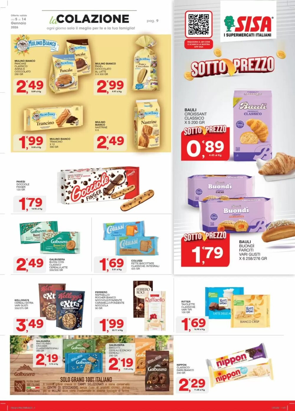 Volantino promozionale Sisa  valide dal 05/01/2026 - Pagina 9.