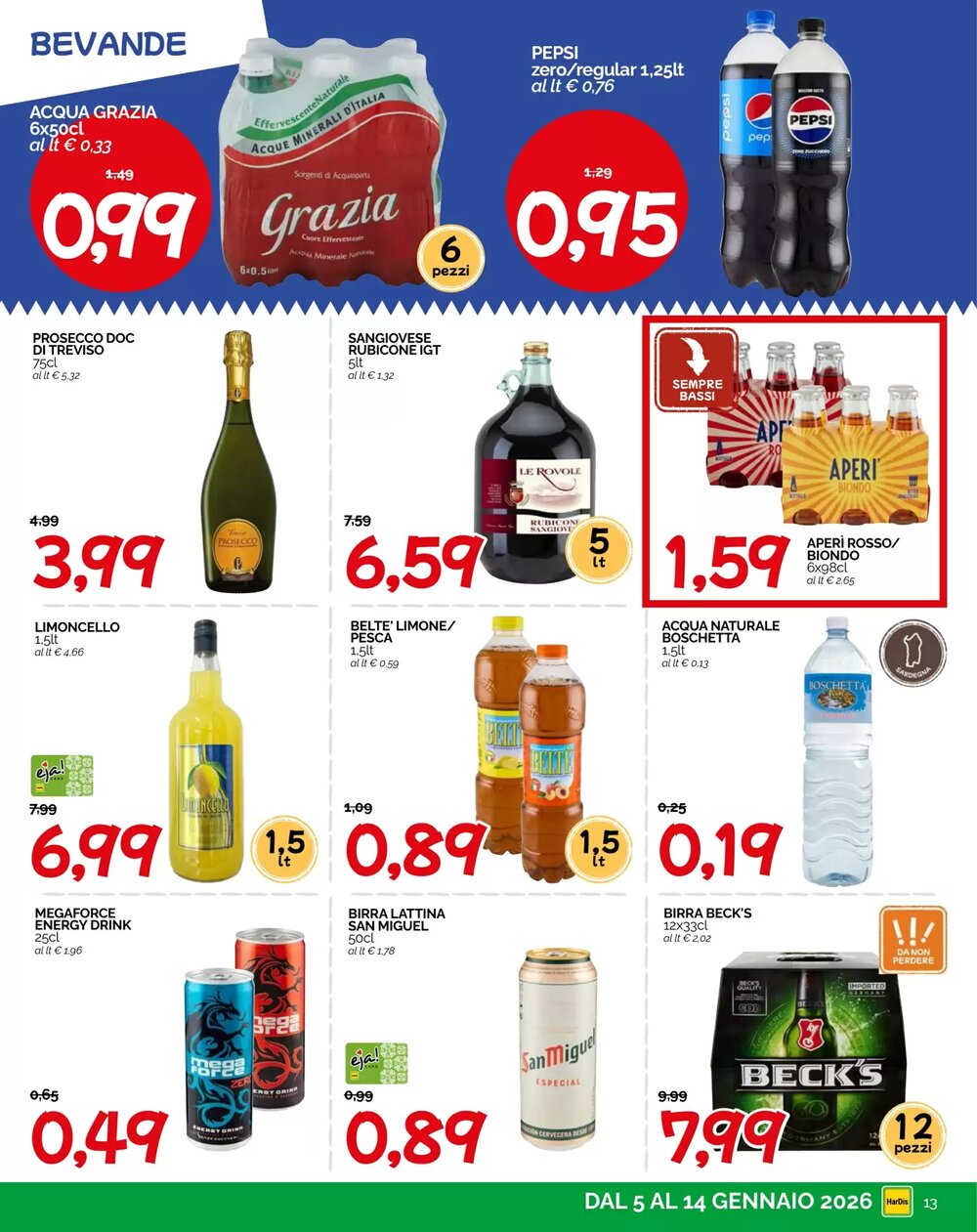 Volantino promozionale Hardis  valide dal 05/01/2026 - Pagina 13.