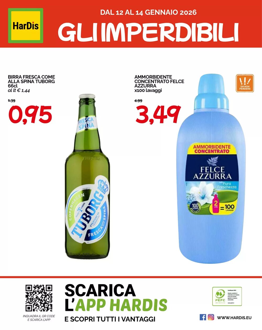 Volantino promozionale Hardis  valide dal 05/01/2026 - Pagina 16.