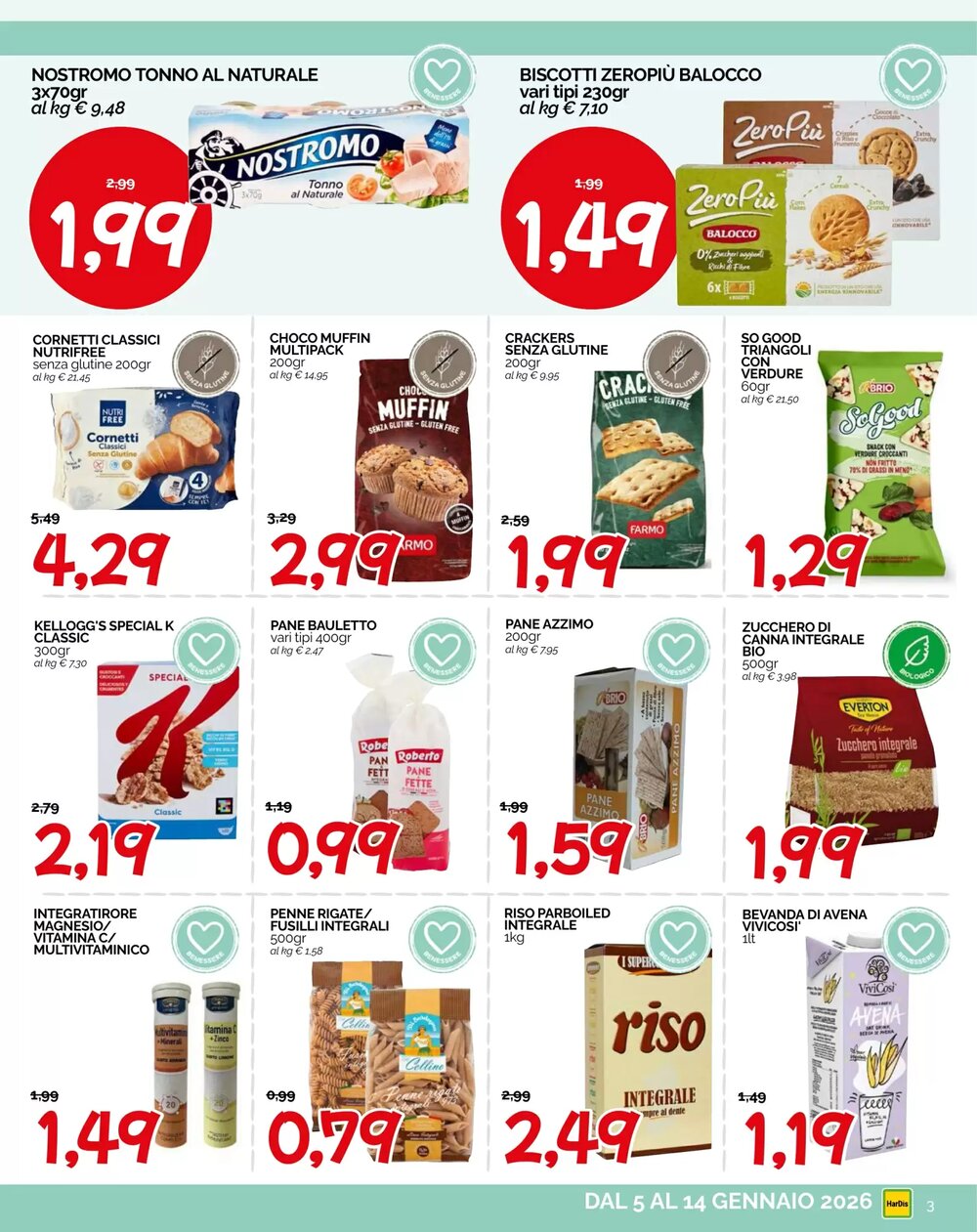 Volantino promozionale Hardis  valide dal 05/01/2026 - Pagina 3.