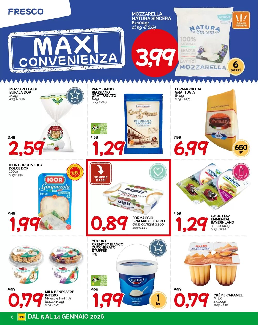 Volantino promozionale Hardis  valide dal 05/01/2026 - Pagina 6.