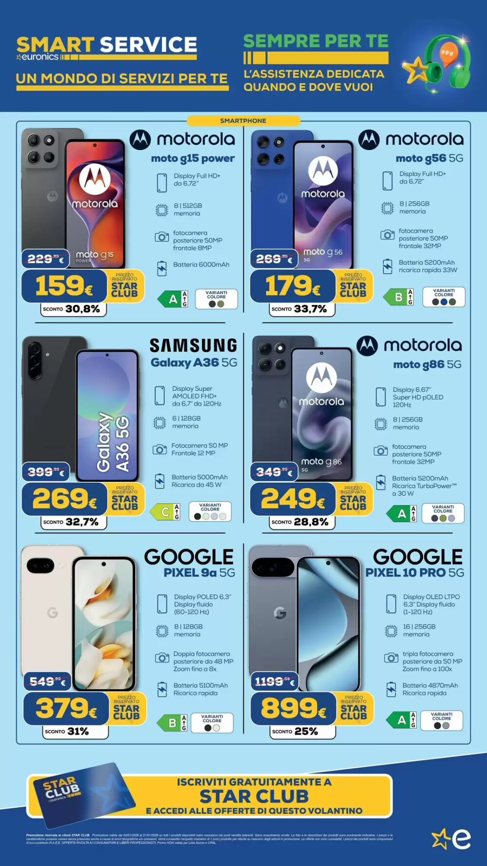 Volantino promozionale Euronics Tufano  valide dal 05/01/2026 - Pagina 11.