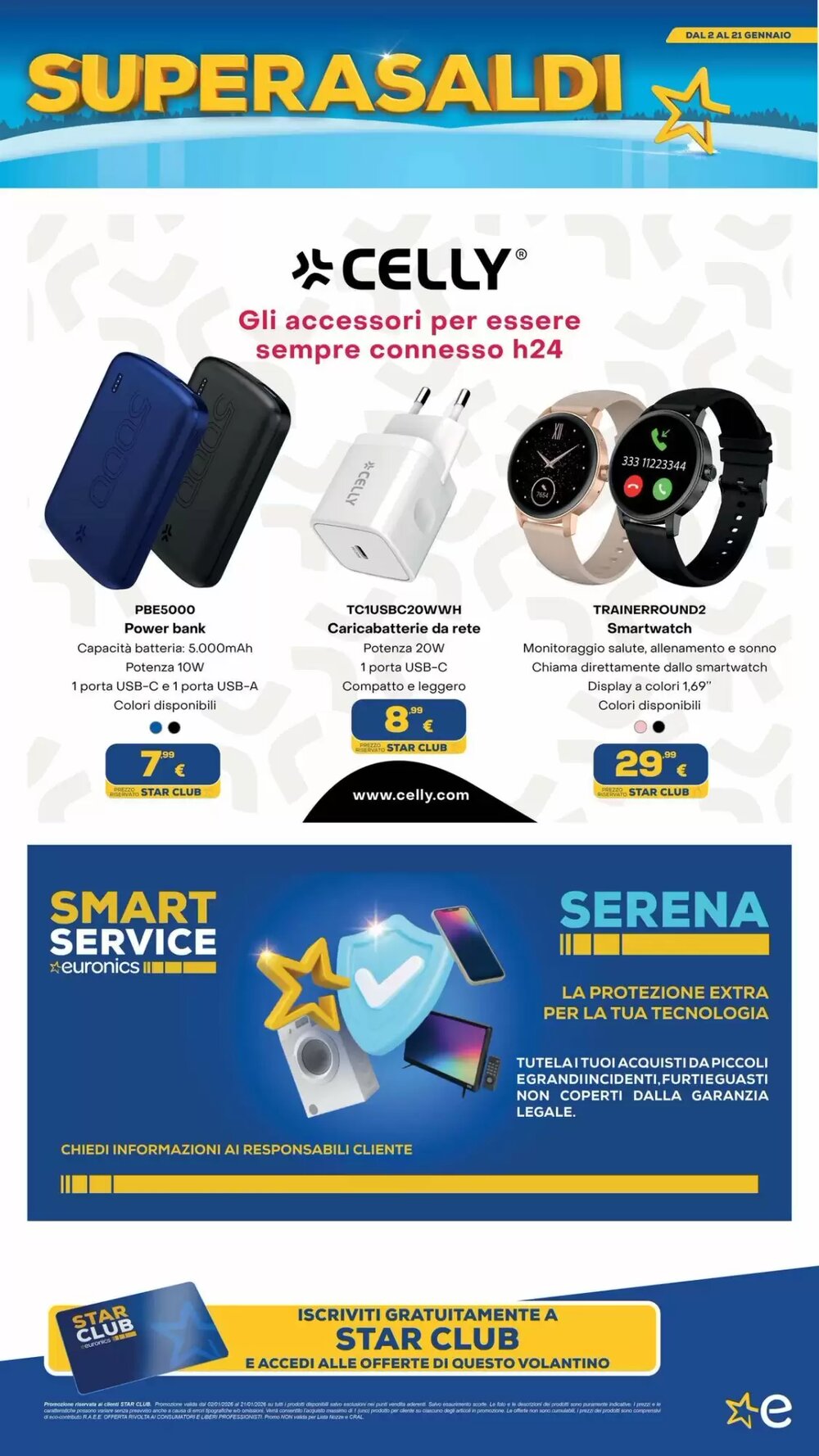 Volantino promozionale Euronics Tufano  valide dal 05/01/2026 - Pagina 13.
