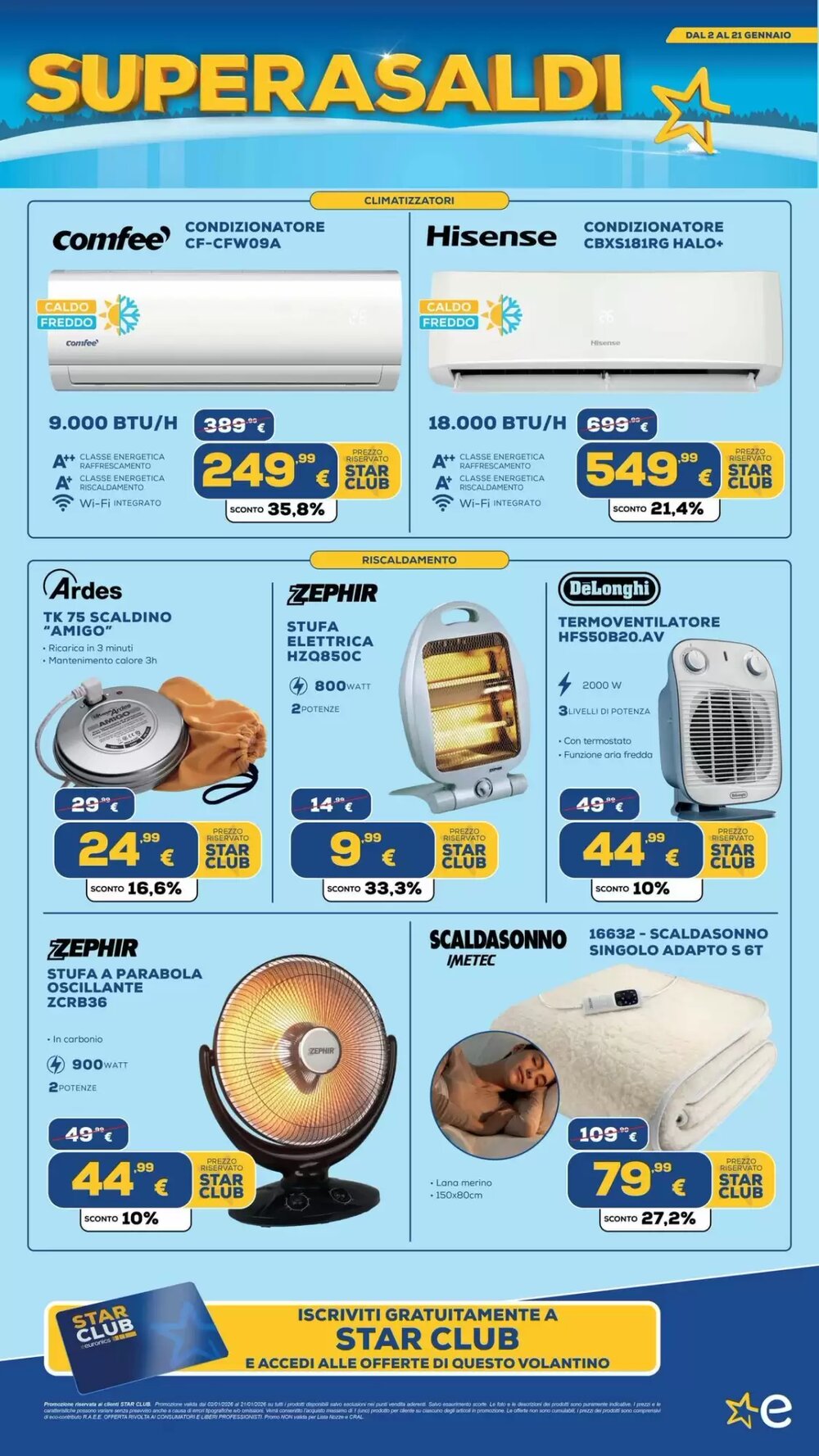 Volantino promozionale Euronics Tufano  valide dal 05/01/2026 - Pagina 17.
