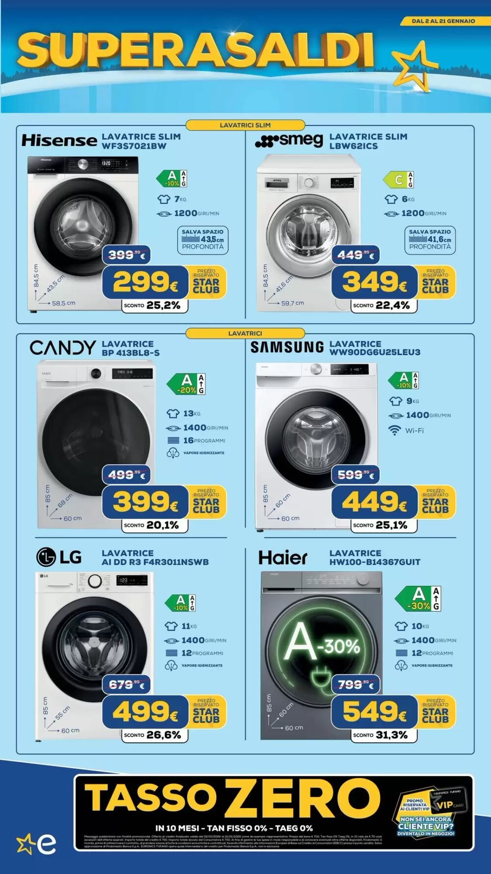 Volantino promozionale Euronics Tufano  valide dal 05/01/2026 - Pagina 18.