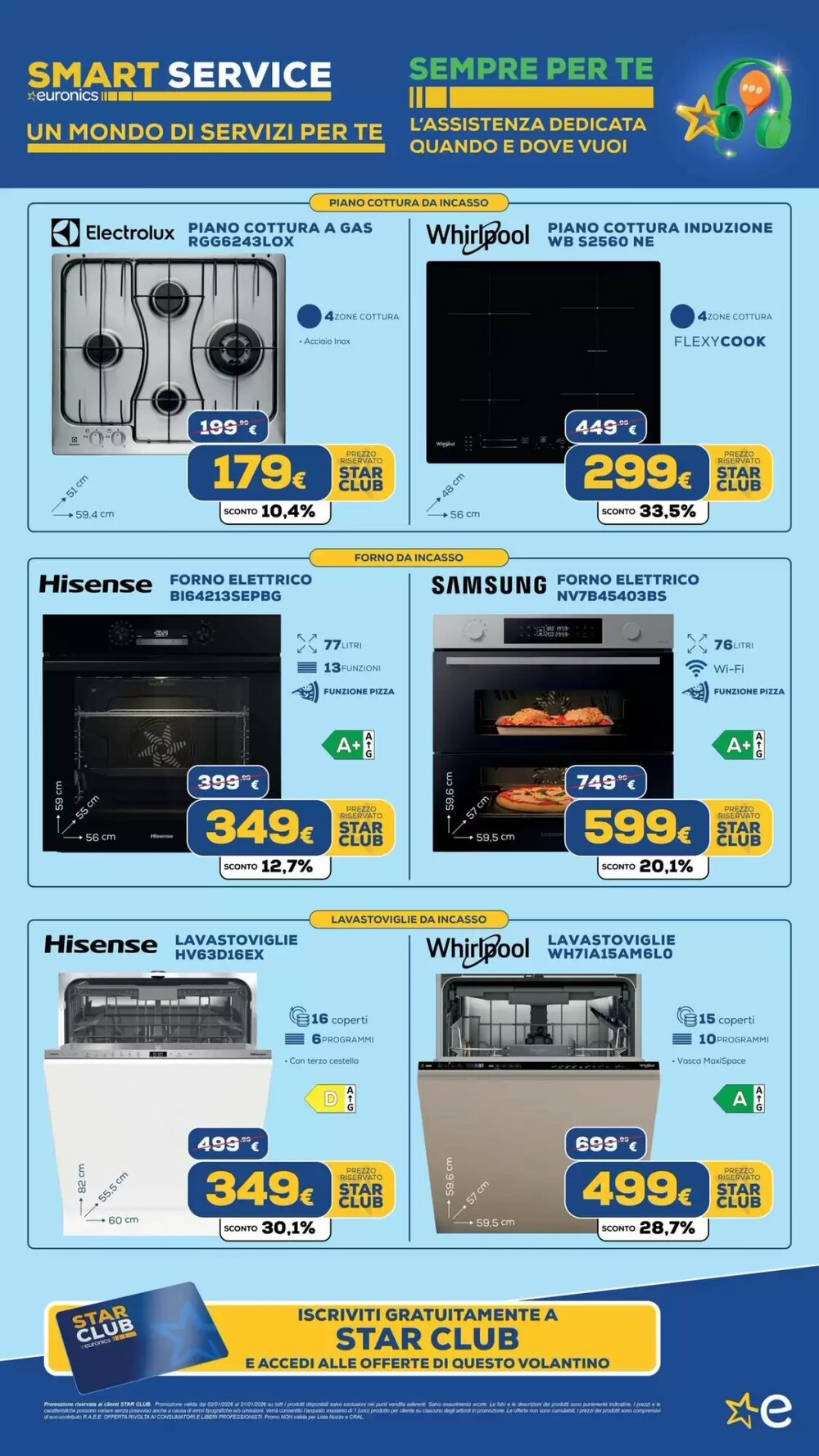 Volantino promozionale Euronics Tufano  valide dal 05/01/2026 - Pagina 21.