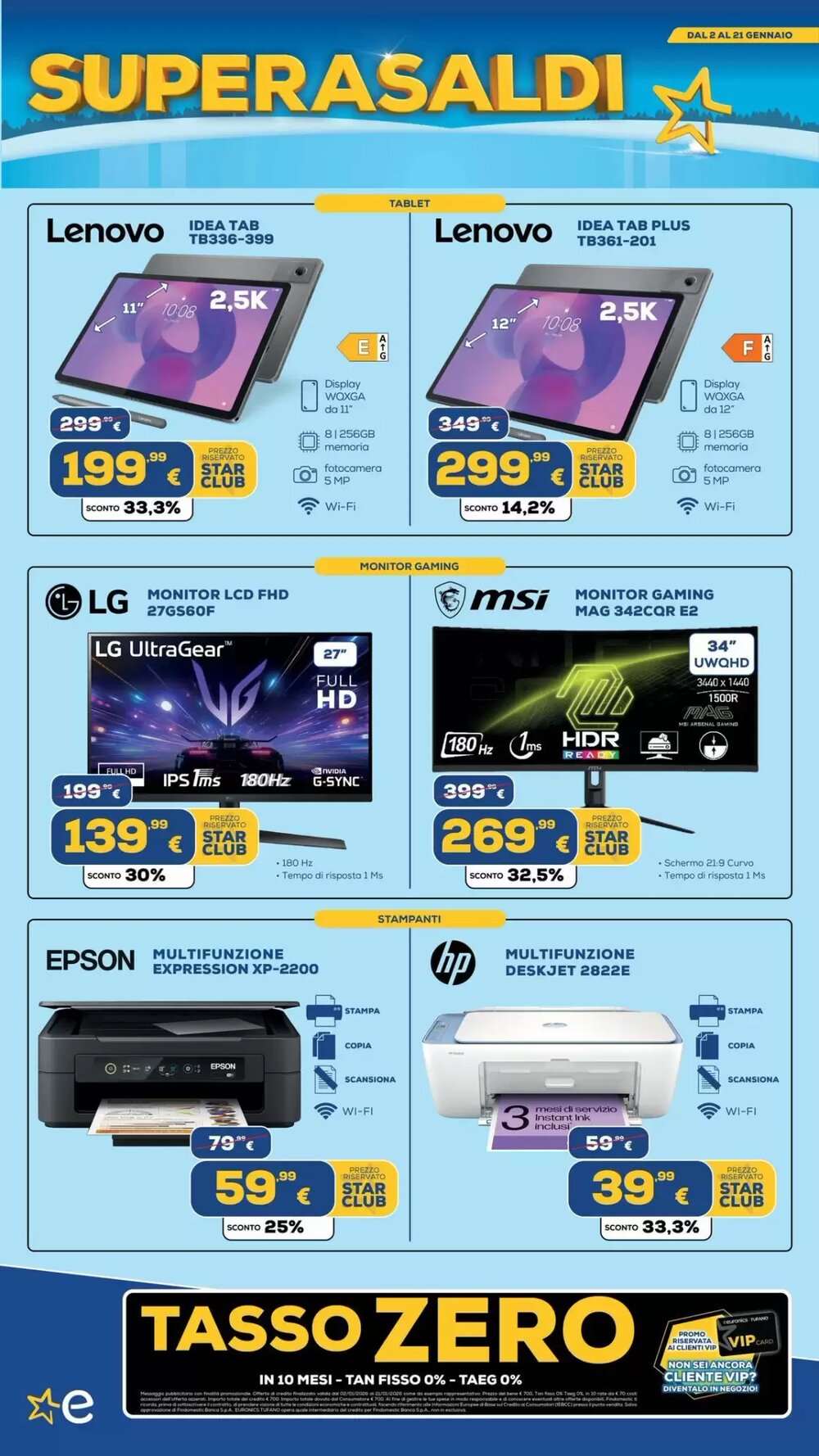 Volantino promozionale Euronics Tufano  valide dal 05/01/2026 - Pagina 4.