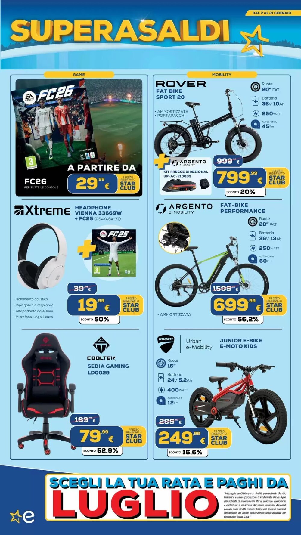 Volantino promozionale Euronics Tufano  valide dal 05/01/2026 - Pagina 6.