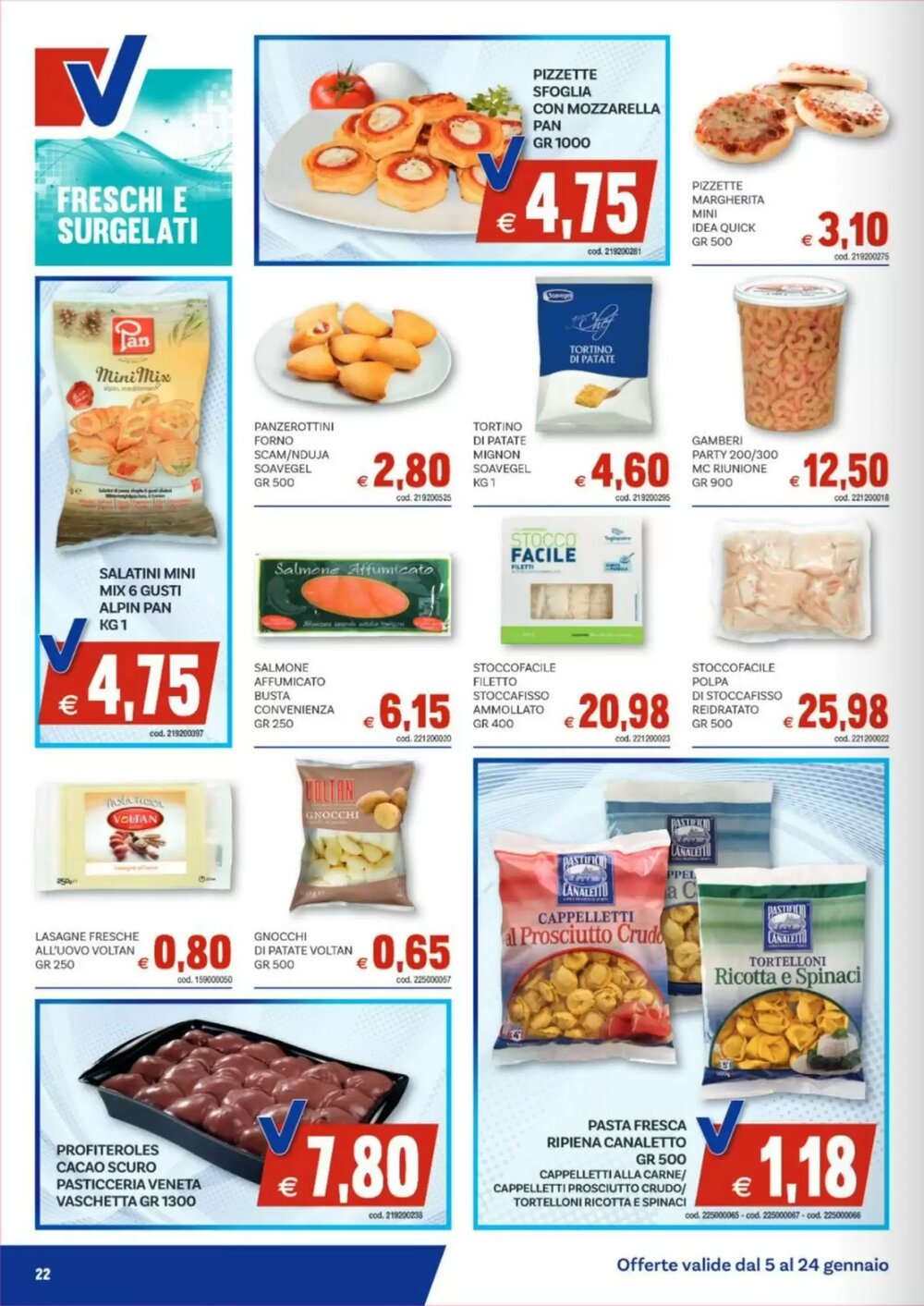 Volantino promozionale Vivo Supermercati  valide dal 05/01/2026 - Pagina 22.