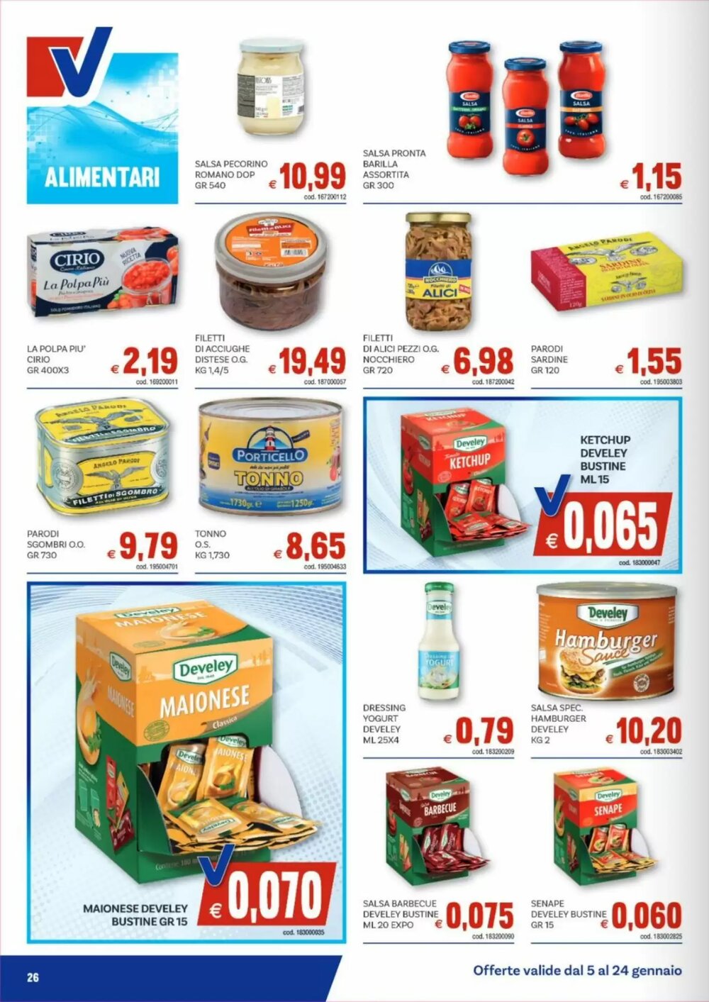 Volantino promozionale Vivo Supermercati  valide dal 05/01/2026 - Pagina 26.