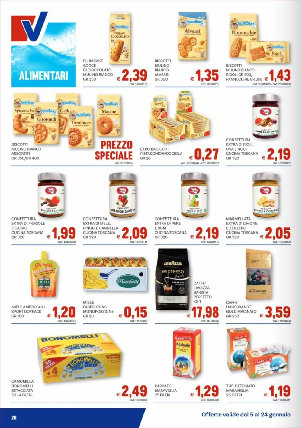 Volantino promozionale Vivo Supermercati  valide dal 05/01/2026 - Pagina 28.