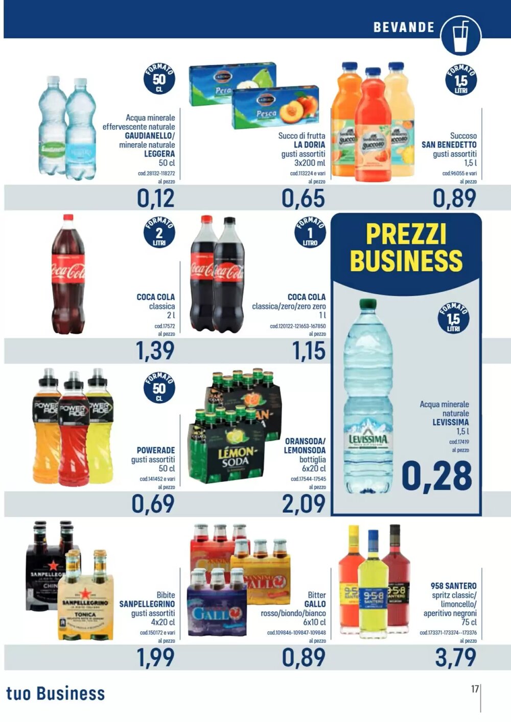 Volantino promozionale Talento Professional Store  valide dal 05/01/2026 - Pagina 17.