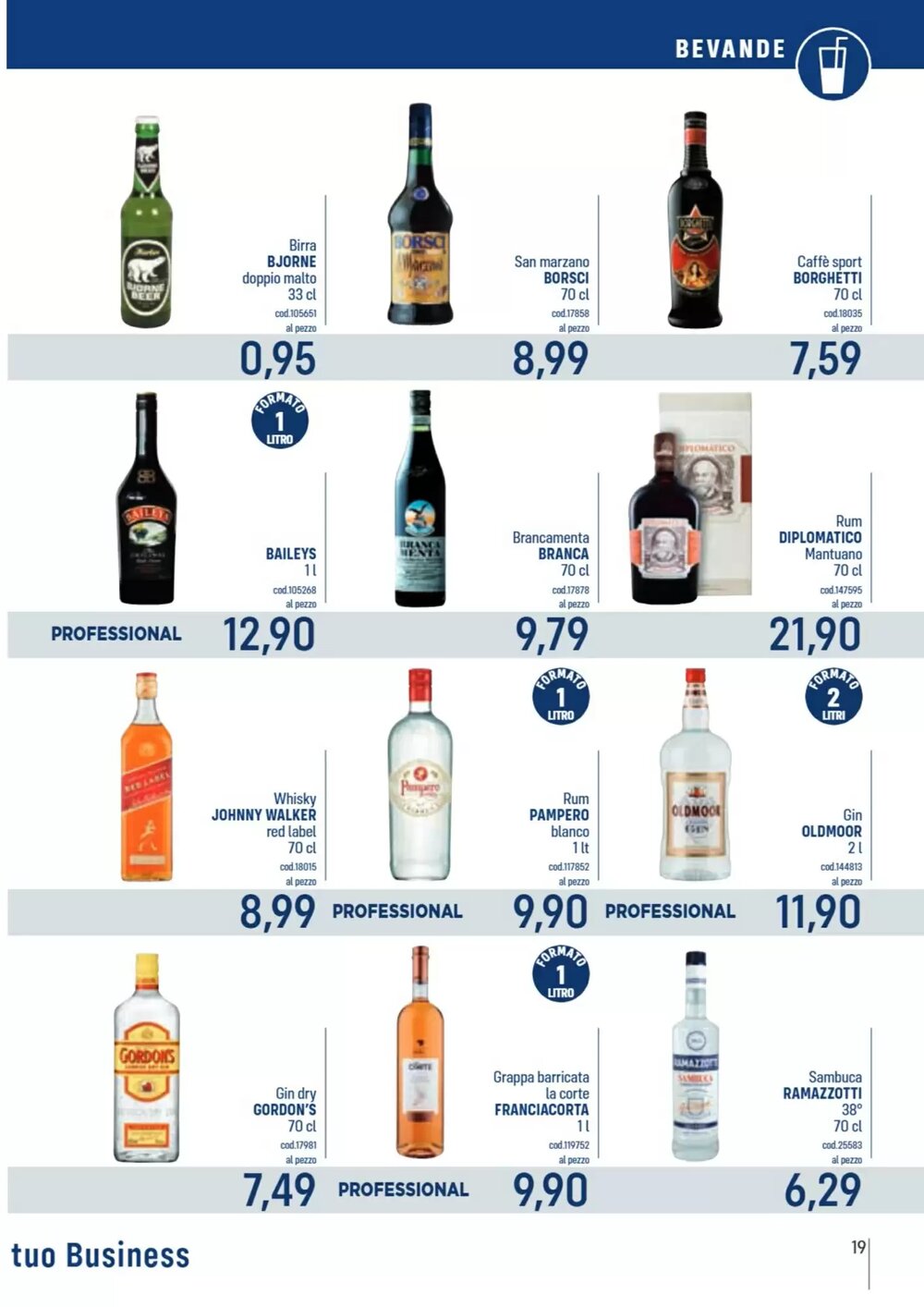 Volantino promozionale Talento Professional Store  valide dal 05/01/2026 - Pagina 19.