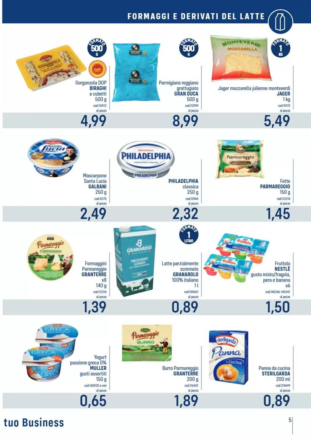 Volantino promozionale Talento Professional Store  valide dal 05/01/2026 - Pagina 5.