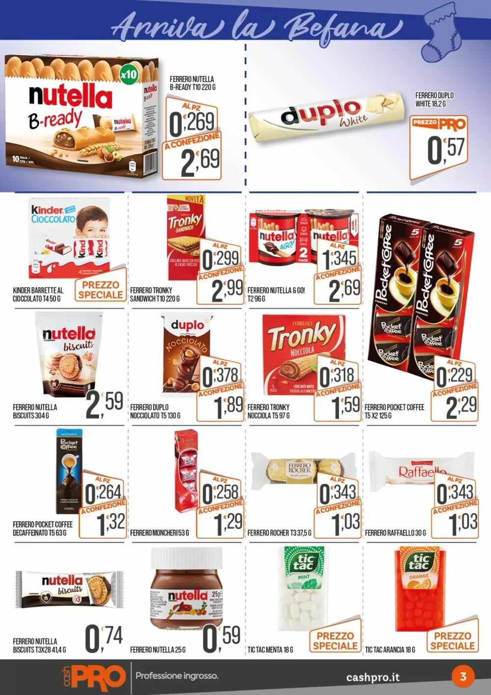 Volantino promozionale Cash pro  valide dal 05/01/2026 - Pagina 3.