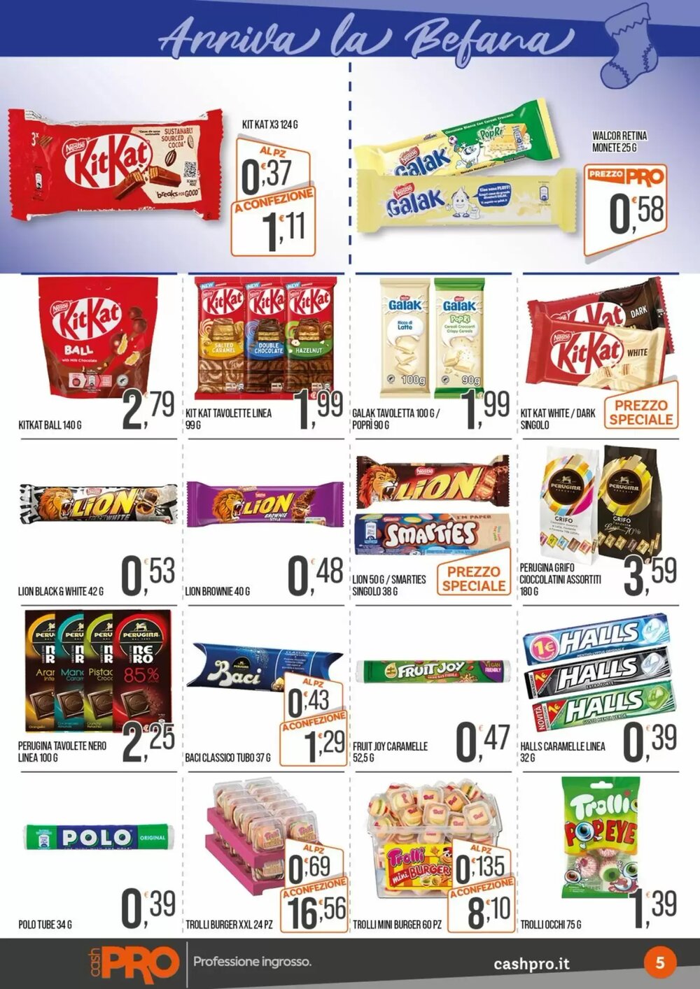 Volantino promozionale Cash pro  valide dal 05/01/2026 - Pagina 5.