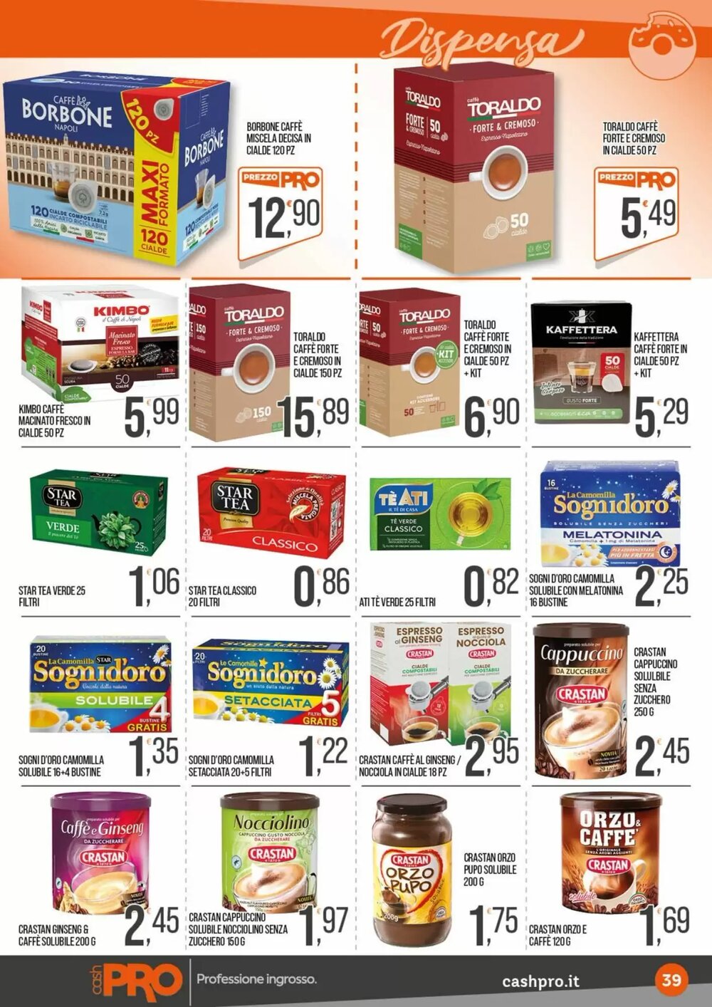 Volantino promozionale Cash pro  valide dal 05/01/2026 - Pagina 51.