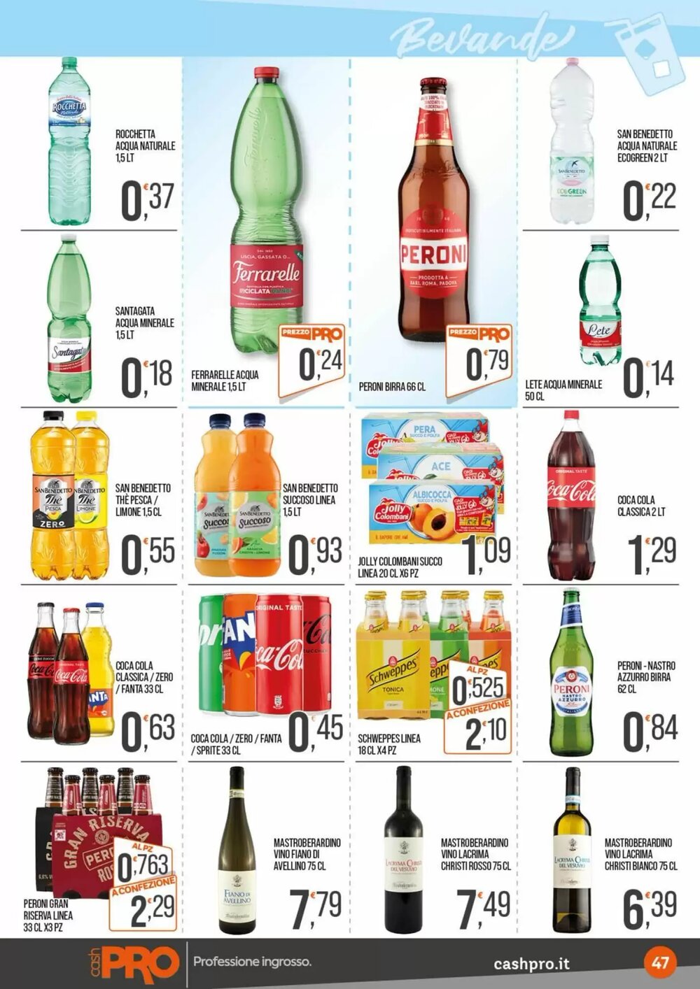 Volantino promozionale Cash pro  valide dal 05/01/2026 - Pagina 59.