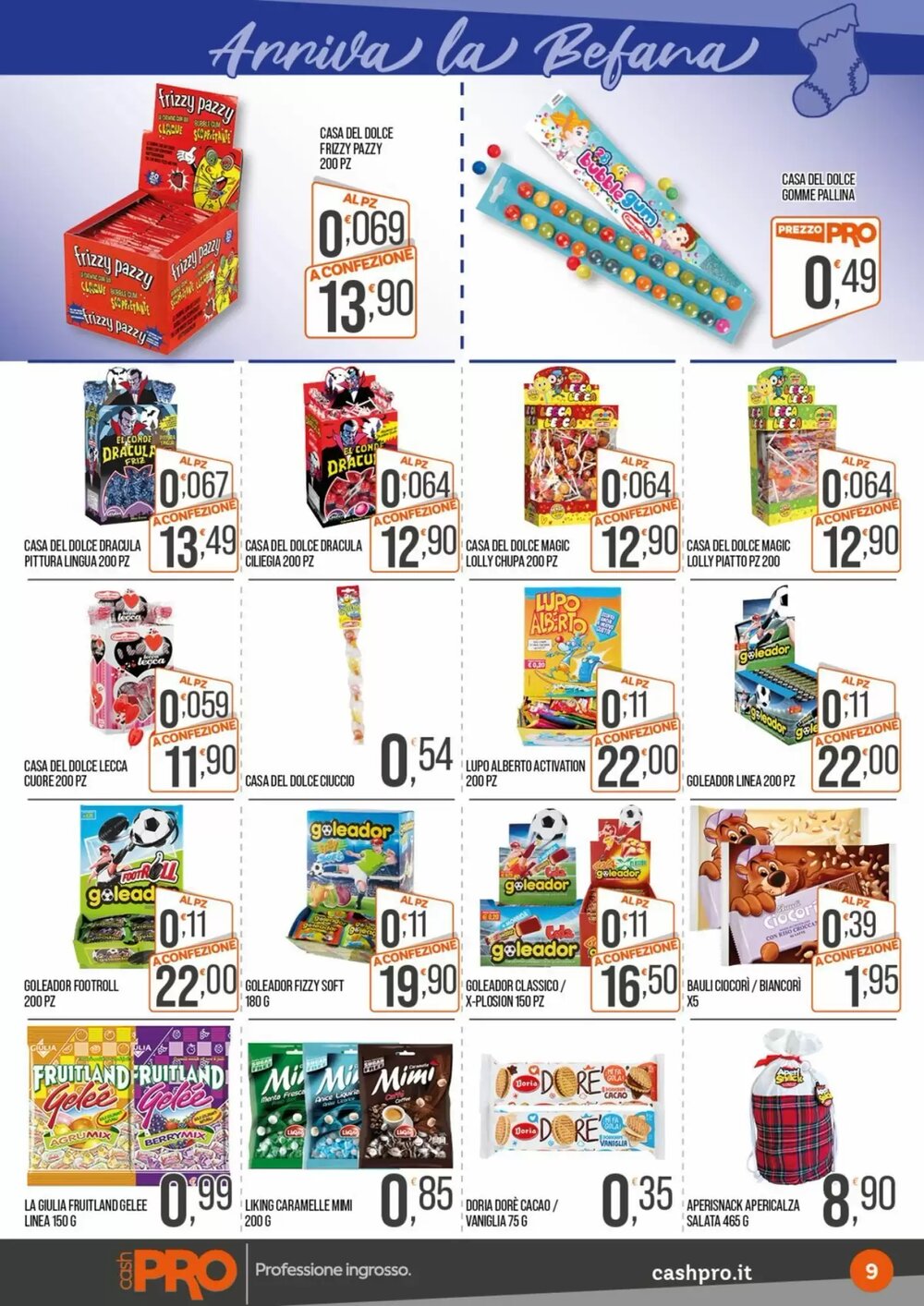 Volantino promozionale Cash pro  valide dal 05/01/2026 - Pagina 9.