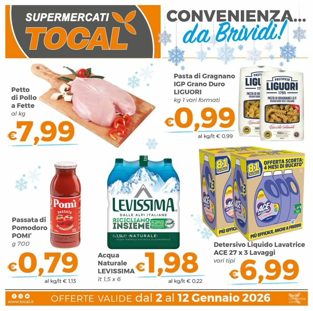 Volantino promozionale Tocal  valide dal 05/01/2026 - Pagina 1.