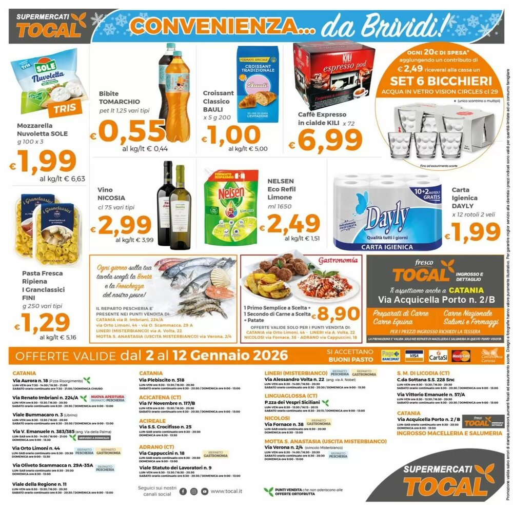 Volantino promozionale Tocal  valide dal 05/01/2026 - Pagina 12.