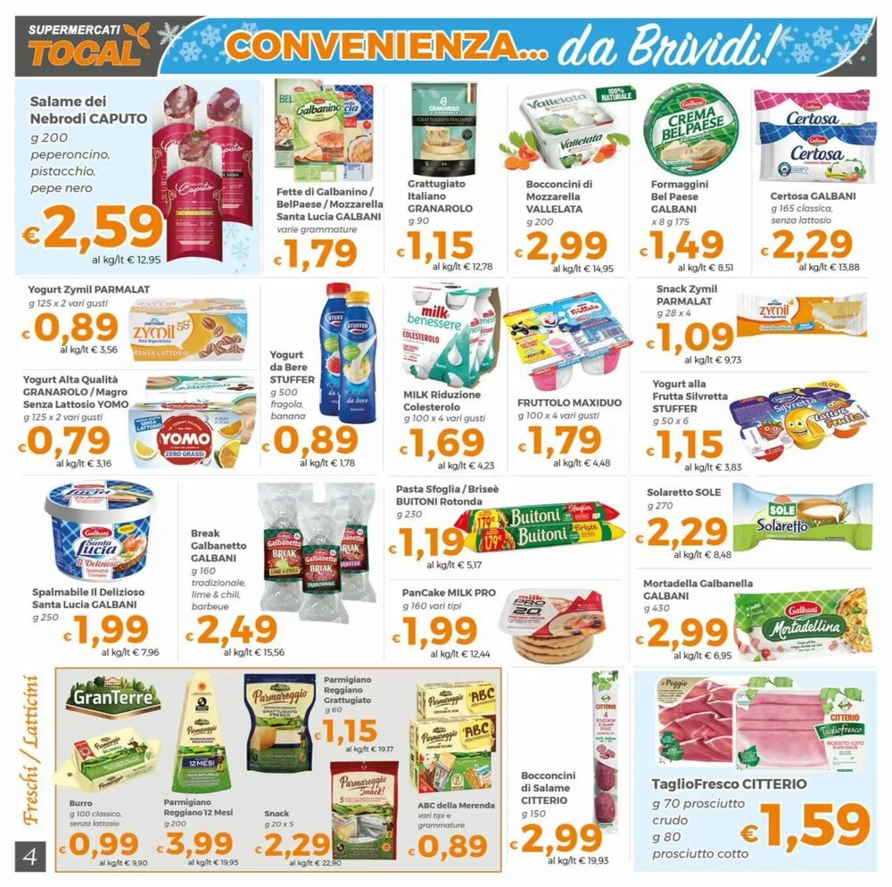 Volantino promozionale Tocal  valide dal 05/01/2026 - Pagina 4.