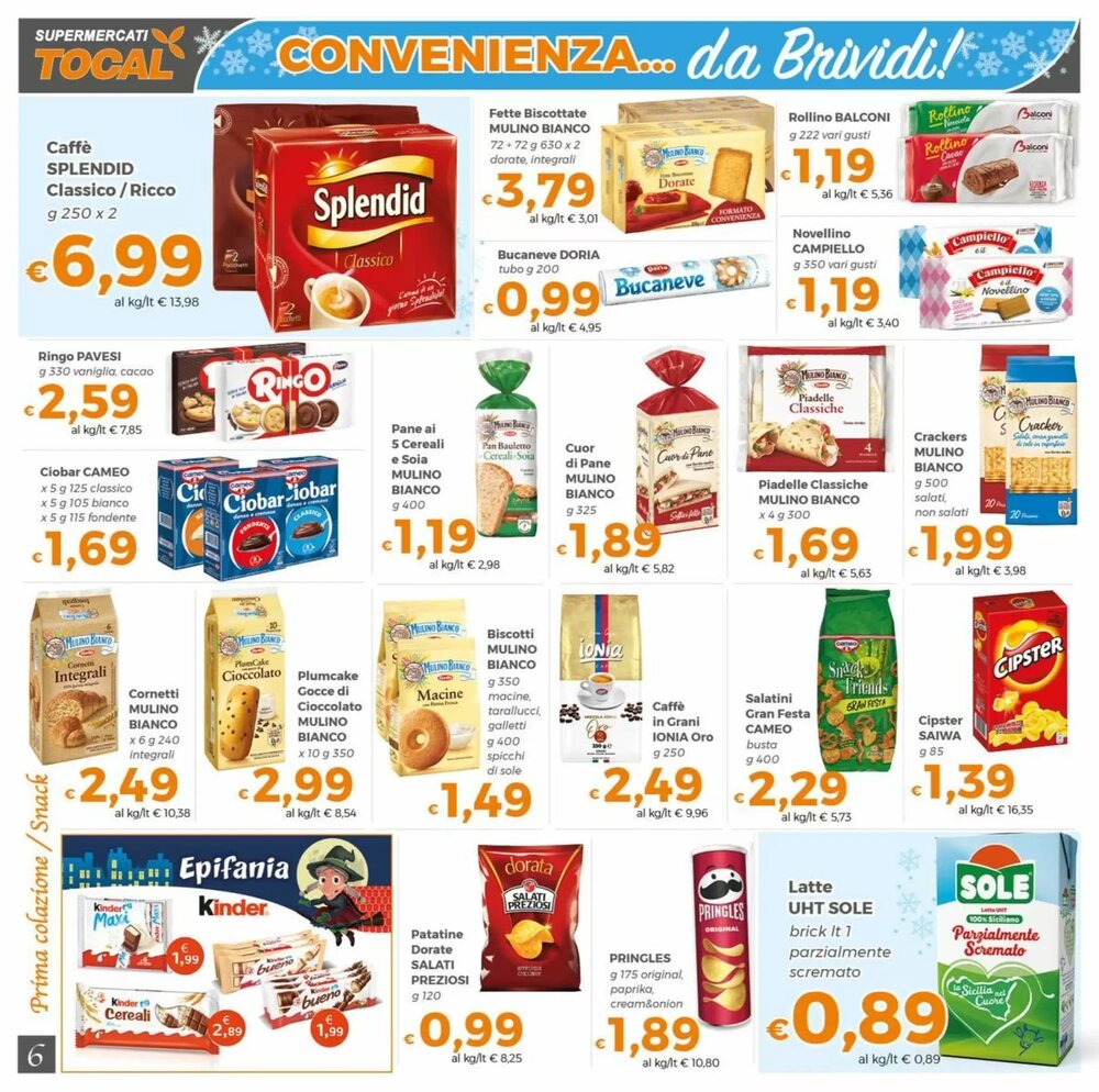 Volantino promozionale Tocal  valide dal 05/01/2026 - Pagina 6.
