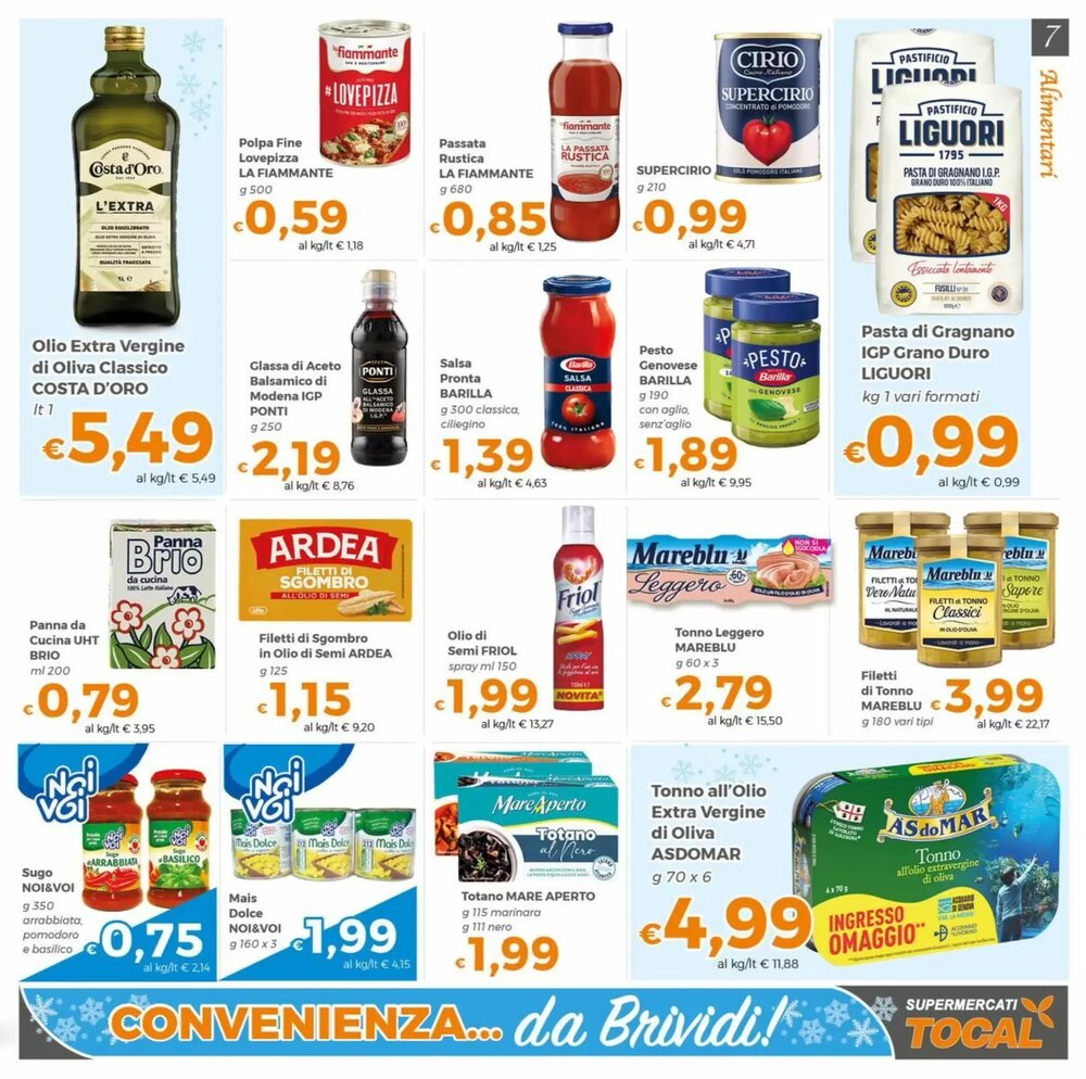 Volantino promozionale Tocal  valide dal 05/01/2026 - Pagina 7.