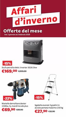 Volantino promozionale Bricocenter  valide dal 05/01/2026 - Pagina 1.